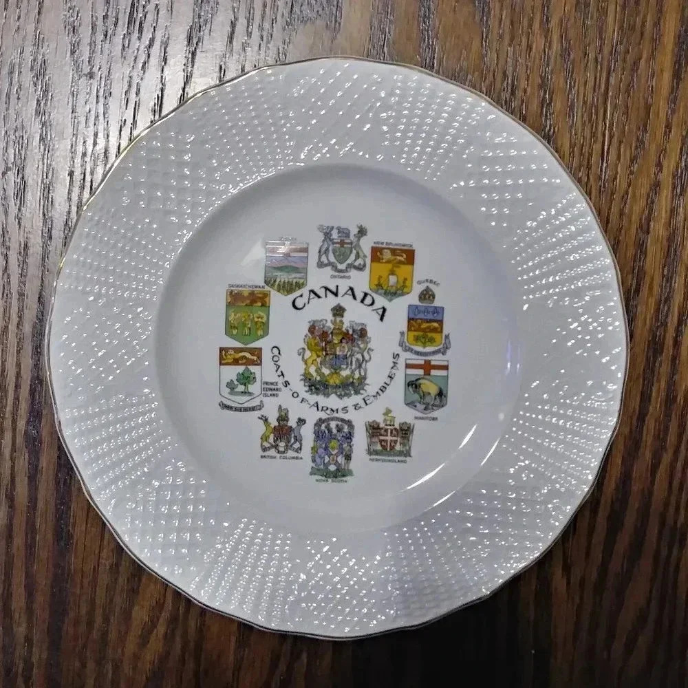 Canada Coats of Arms & Emblems Plate